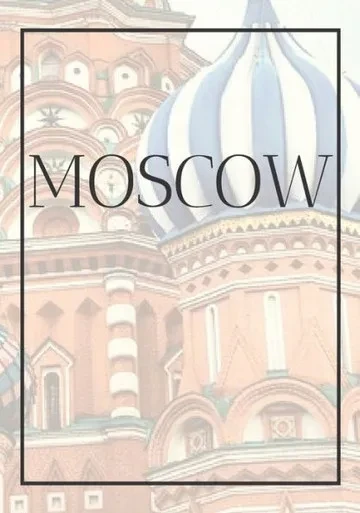Moscow : A Decorative Book For Coffee Tables, Bookshelves, Bedrooms And Interior Design Styling: Stack International City Books To Add Decor To Any Room. Faded Skyline Effect Cover: Ideal For Your Own Home Or As A Modern Home Decoration Gift.