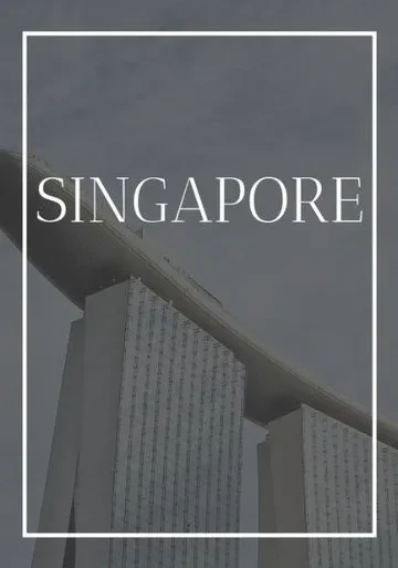 Singapore : A Decorative Book For Coffee Tables, Bookshelves, Bedrooms And Interior Design Styling: Stack International City Books To Add Decor To Any Room. Faded Skyline Effect Cover: Ideal For Your Own Home Or As A Modern Home Decoration Gift.