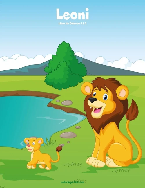 Leoni Libro Da Colorare 1 & 2