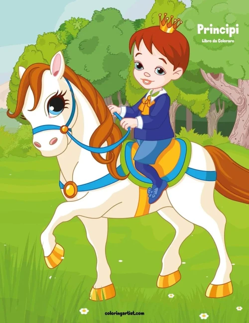 Principi Libro Da Colorare 1