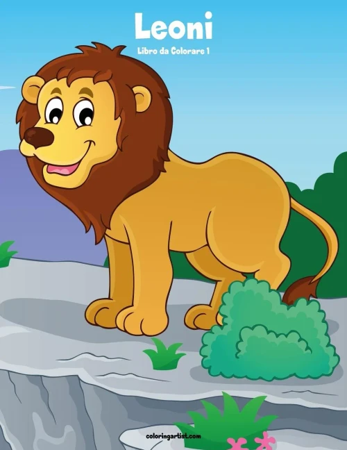 Leoni Libro Da Colorare 1
