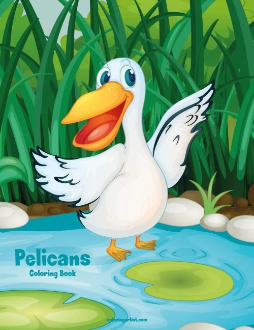 Pelicans Coloring Book 1
