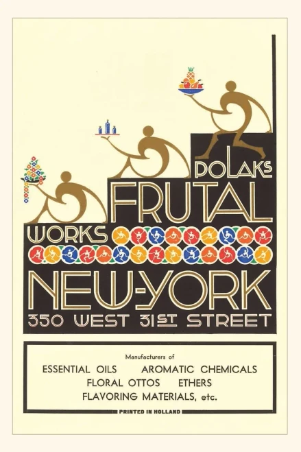 Vintage Journal Poster For Essential Oils, Etc.