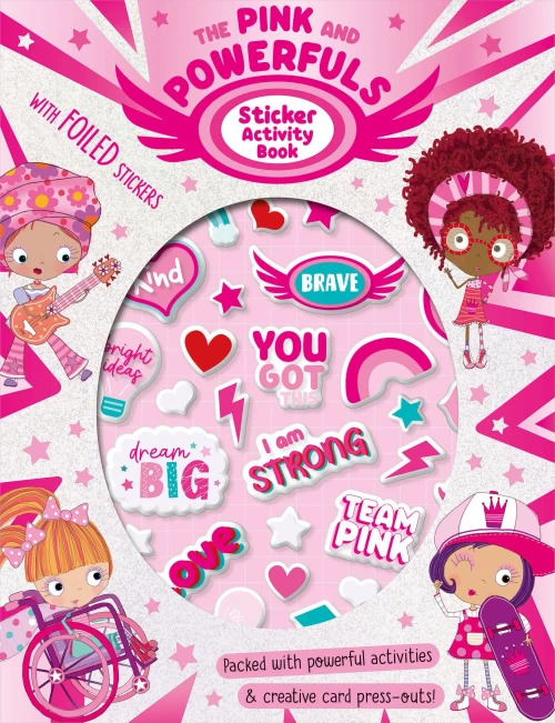 The Pink And Powerfuls Sticker Activity Book