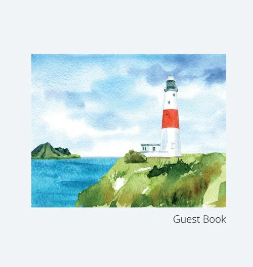 Guest Book (Hardcover) 200 Pages