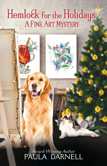 Hemlock For The Holidays (A Fine Art Mystery) (Paperback)