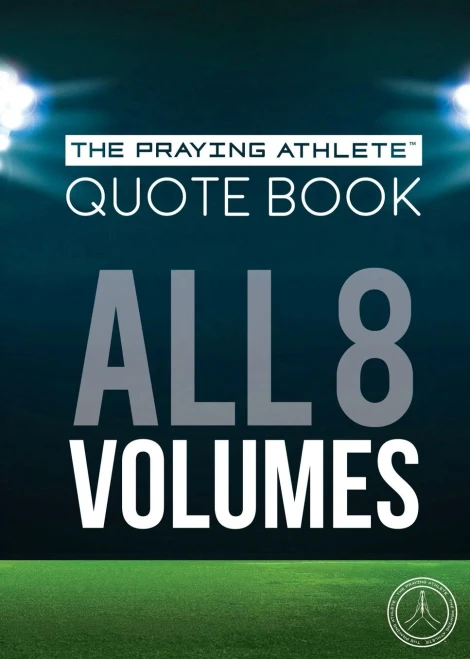 The Praying Athlete Quote Book All 8 Volumes