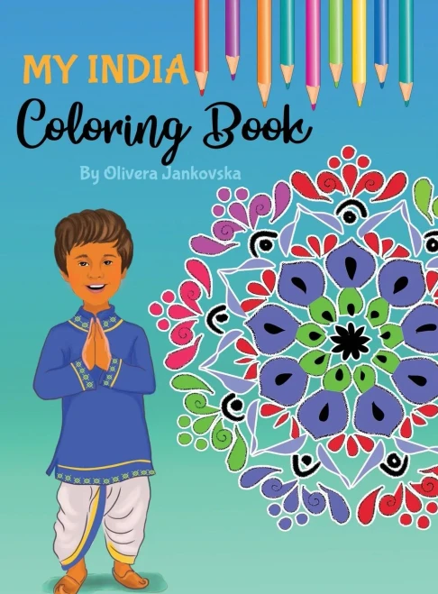 My India: The Ultimate Activity And Coloring Book (Boy) (Hindi) (Hindi Edition)