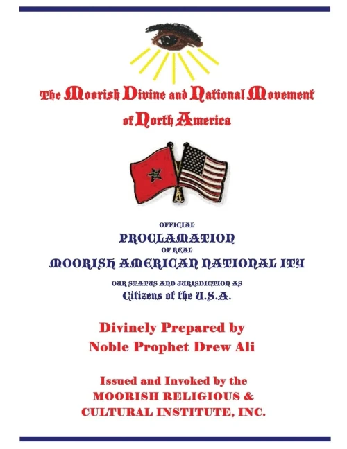 Official Proclamation Of Real Moorish American Nationality : Our Status And Jurisdiction As Citizens Of The U.S.A.