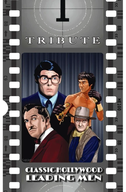 Tribute: Classic Hollywood Leading Men: John Wayne, Christopher Reeve, Bruce Lee And Vincent Price (Hardcover)