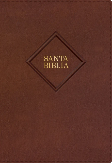 Rvr 1960 Biblia Letra Supergigante Edición 2023, Marrón Piel Fabricada / Rvr 1960 Super Giant Print 2023 Edition Bible Brown Bonded Leather (Spanish Edition)
