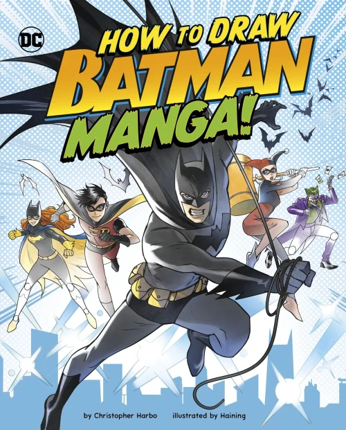 How To Draw Batman Manga! (Manga Drawing With Dc)