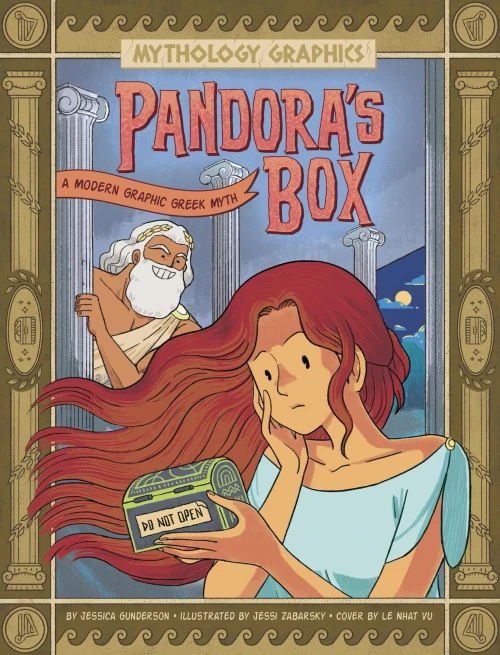 Pandora'S Box: A Modern Graphic Greek Myth (Mythology Graphics)