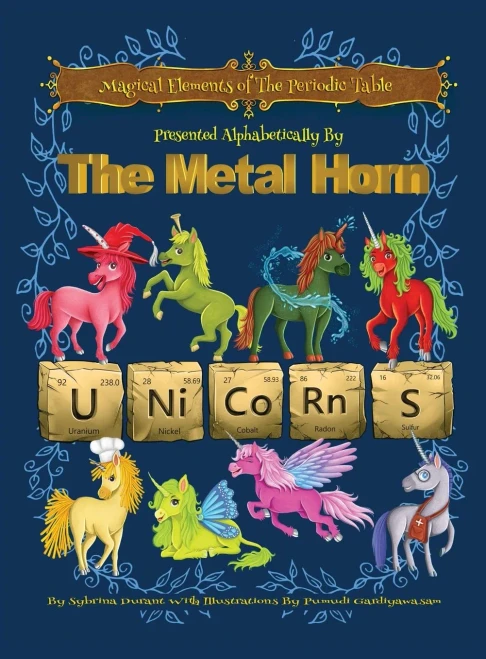 Magical Elements Of The Periodic Table Presented Alphabetically By The Metal Horn Unicorns