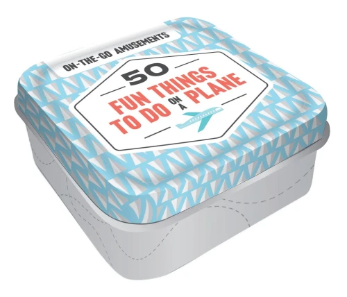 Chronicle Books On-The-Go Amusements: 50 Fun Things to Do on a Plane: (Screen-Free Boredom Busters for Summer Travel, Activity Ideas for Family Air Travel)