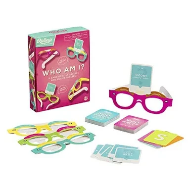 Ridley’s Who Am I? Guessing Game – Silly Family Game for 2-4 Players, Ages 8+ – Wacky Guesses and Instructions Included – Funny Party Games for Kids and Adults
