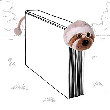 IF Book-Tails Bookmark - Sloth