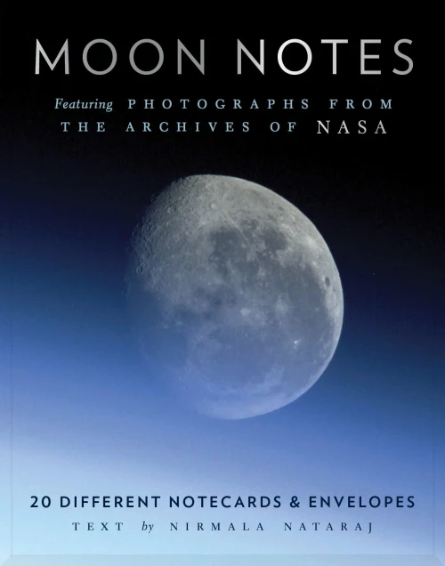 Moon Notes (NASA Stationery Set, 20 Space Greeting Cards)