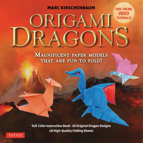 Origami Dragons Kit: Magnificent Paper Models That Are Fun to Fold! (Includes Free Online Video Tutorials)