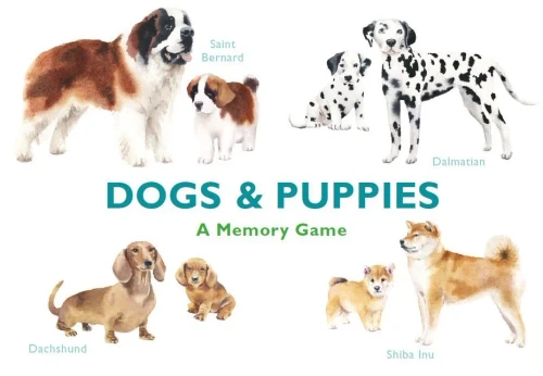 Dogs & Puppies: A Memory Game