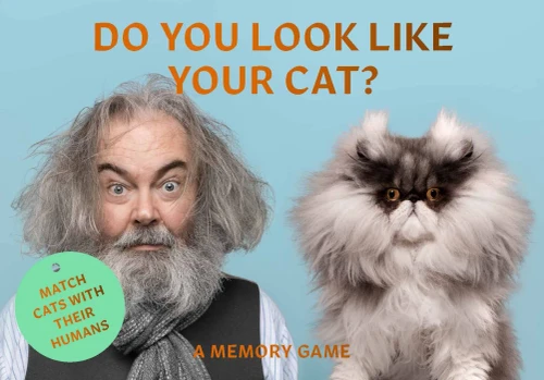 Laurence King Publishing Do You Look Like Your Cat? Memory Game: Match The Cats with Their Humans!