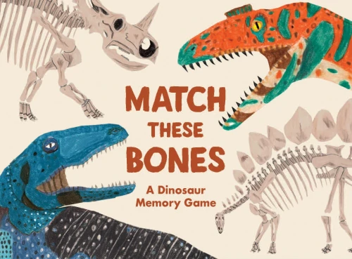 Laurence King Publishing Match These Bones: A Dinosaur Memory Game (Educational Game for Kids)