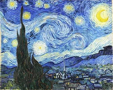 Starry Night 1000 Piece Jigsaw Puzzle