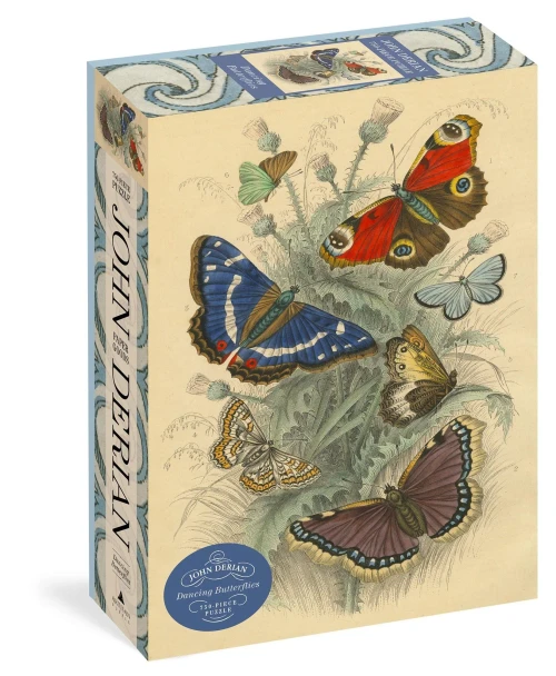 John Derian Paper Goods: Dancing Butterflies 750-Piece Puzzle (Artisan Puzzle)