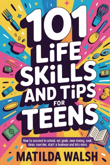 101 Life Skills And Tips For Teens | How To Succeed In School, Boost Your Self-Confidence, Set Goals, Save Money, Cook, Clean, Start A Business And Lots More.