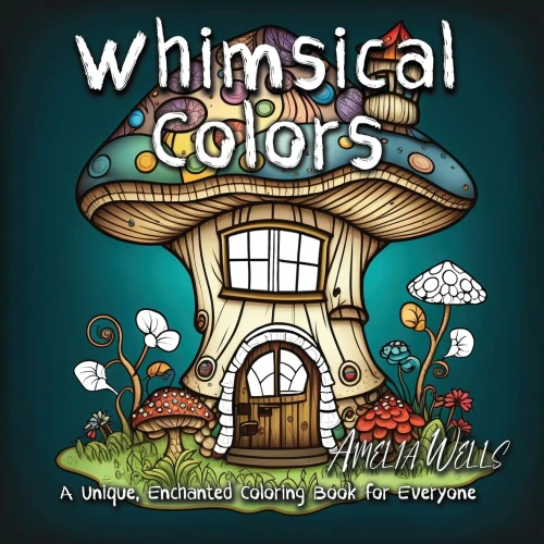 Whimsical Colors: A Unique, Enchanted Coloring Book For Everyone (Color Wells)