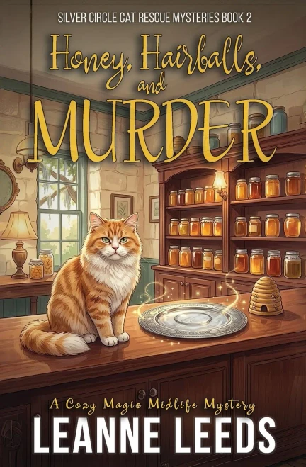 Honey, Hairballs, And Murder: A Cozy Magic Midlife Mystery (Silver Circle Cat Rescue Mysteries)