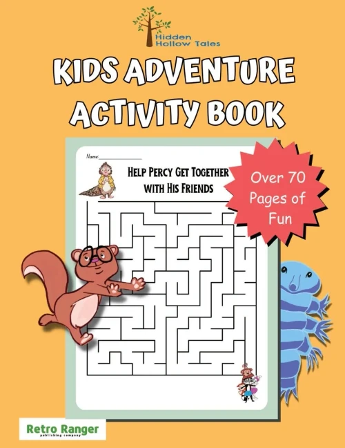 Hidden Hollow Tales Kids Adventure Activity Book