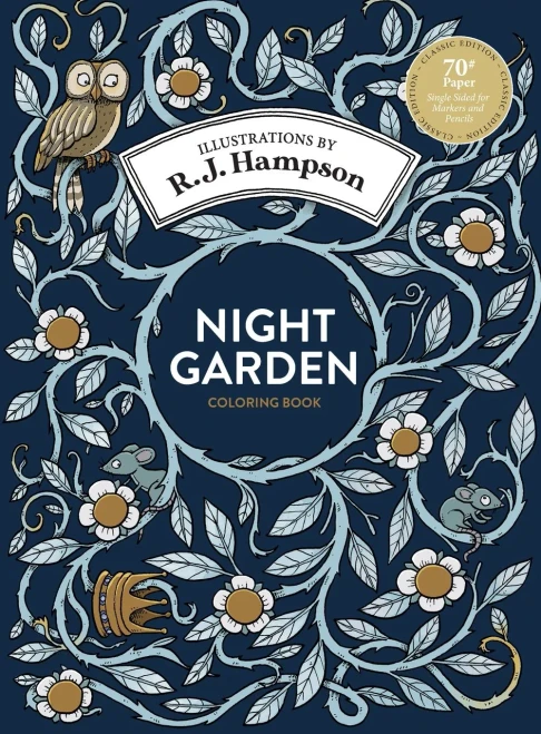 Night Garden Coloring Book
