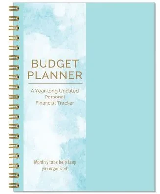 Budget Planner (A Monthly Money Tracker for One Year)