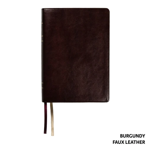 Legacy Standard Bible, Inside Column Reference Paste-Down Reddish-Brown Faux Leather (LSB)