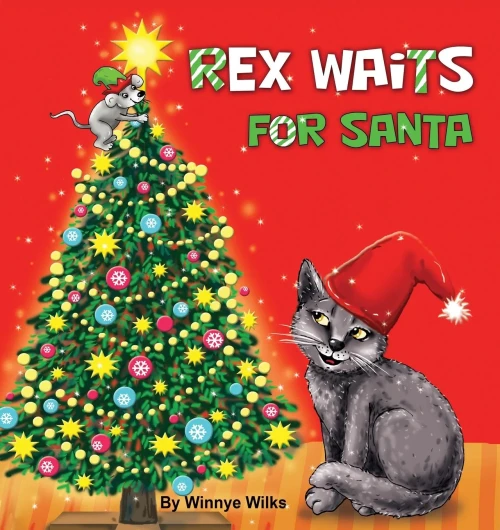 Rex Waits For Santa