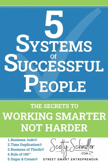 5 SYSTEMS OF SUCCESSFUL PEOPLE: WORKING SMARTER NOT HARDER (Street Smart Entrepreneur)