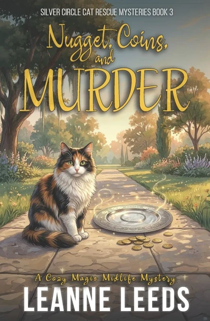 Nugget, Coins, and Murder: A Cozy Magic Midlife Mystery (Silver Circle Cat Rescue Mysteries)