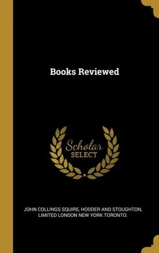 Books Reviewed