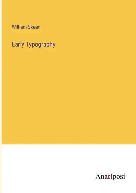 Early Typography