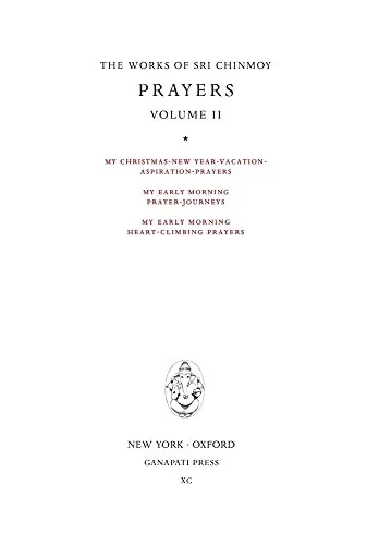 Prayers Ii - 9781911319368