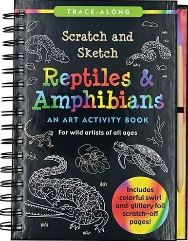 Reptiles & Amphibians Scratch & Sketch