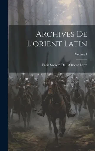 Archives De L'Orient Latin; Volume 1 (French Edition)