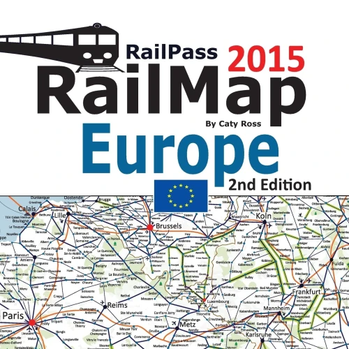 Railpass Railmap Europe 2015: Icon Illustrated Railway Atlas Of Europe, Turkey And Morocco Ideal For Interrail And Eurail Pass Holders