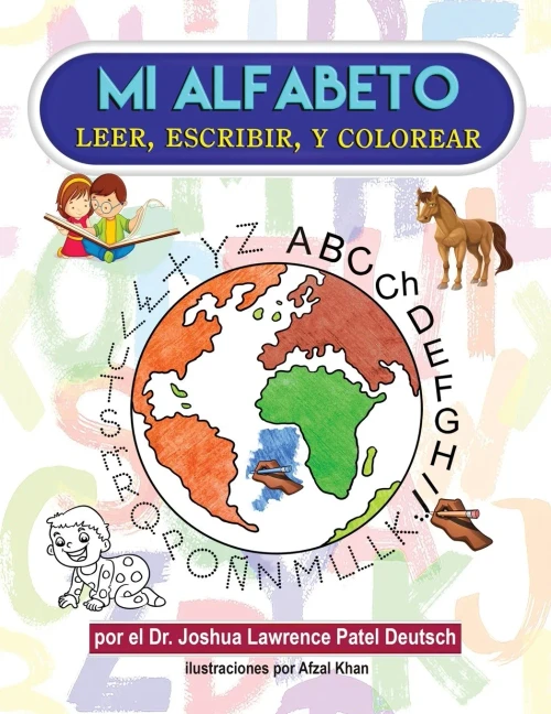 Mi Alfabeto Leer, Escribir, Y Colorear (Spanish Edition)