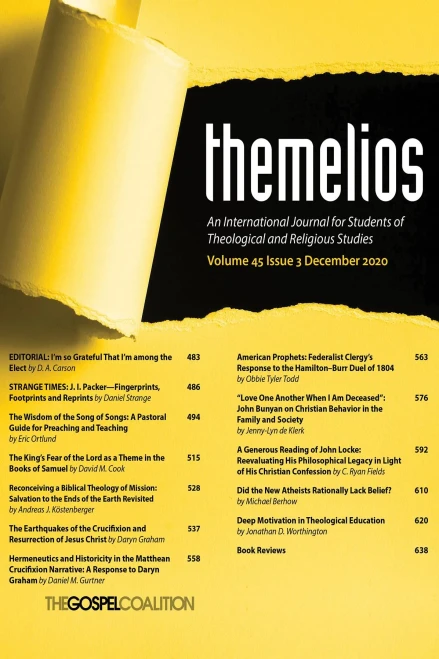 Themelios, Volume 45, Issue 3