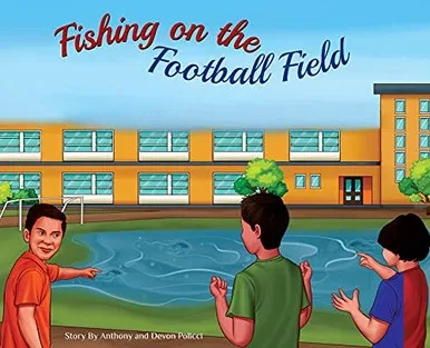 Fishing On The Football Field