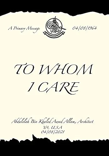 To Whom I Care - 9781664183247