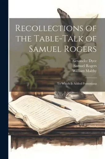 Recollections Of The Table-Talk Of Samuel Rogers: To Which Is Added Porsoniana
