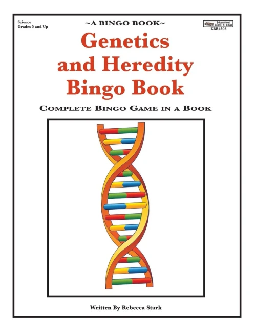 Genetics And Heredity Bingo Book: Complete Bingo Game In A Book (Bingo Books)